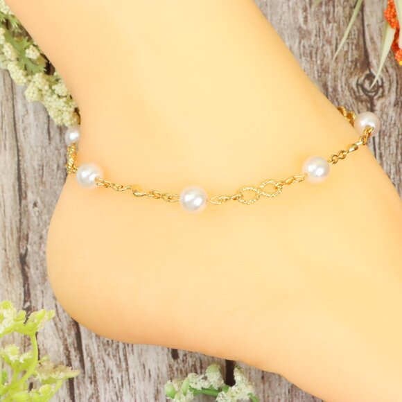 "Dainty Anklet for Women – Elegant Everyday Jewelry & Perfect Gift | MLCRC1181 - Picture 7 of 10